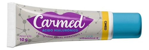 Reparador Labial Hidratante Carmed Ácido Hialurônico Com 10g