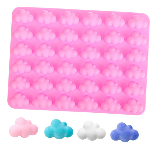 2 Piezas Molde De Silicona De Nube Kawaii Cookie Dulce