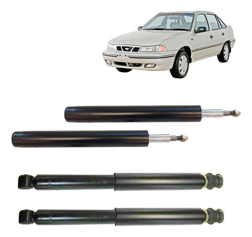 Kit Amortiguador Trasero Delan Para Daewoo Heaven 1994 2001