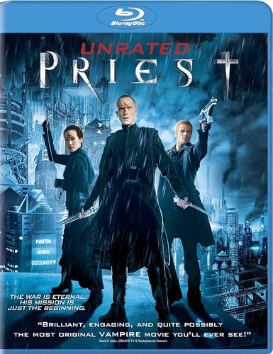 Priest Unrated Pelicula Blu-ray Original Nueva Sellada