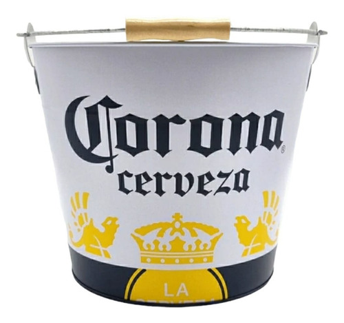 Imagen 1 de 7 de Frapera Balde Corona Con Destapador X10 Unidades