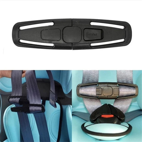 Clip Hebilla Cinturon Silla De Auto Bebe Seguridad Niñ@s