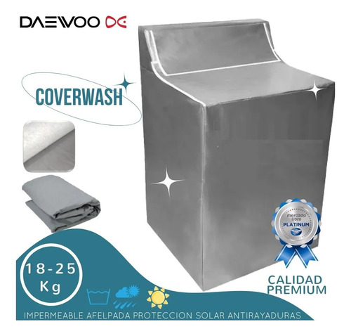 Forro Lavadora Con Panel Impermeable Daewoo