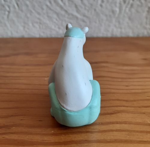 Figura Pequeña Oso Polar Eric Carle What Do You Hear? (Usado)