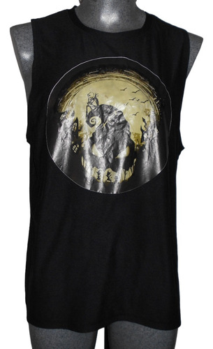 Playera Jack Skellington Talla M Marca Layer 8 (Usado)