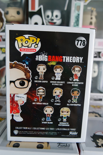 Funko Pop Leonard Hofstadter 'the Big Bang Theory' #778 (Usado)