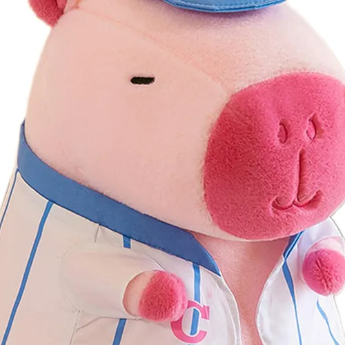 Juguete De Peluche De Capibara, Juguete De 22cm Ropa Rosa