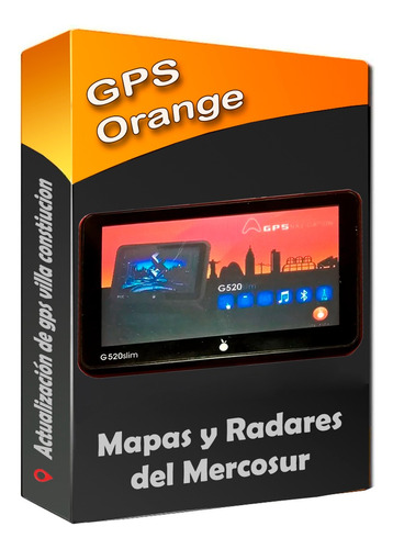 Actualizacion Gps Orange G520 Slim  Wince Mapas Mercosur