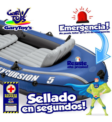 Parche Emergencia Fugas De Aire Agua Gas Multiusos Reparacio