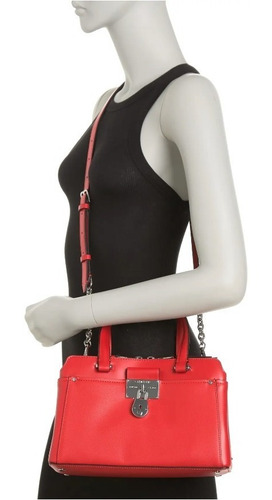 Bolsa Calvin Klein Satchel Daytona Cuero Piel 100% Original