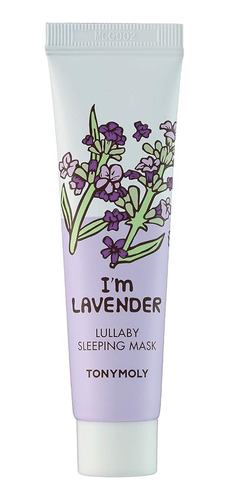 Tonymoly I'm Lavender Lullaby Sleeping Mask (tamaño De Viaje