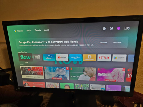 Monitor Tv Led Samsung Lt22c301l Negro (usado) Con Detalles Negro (Usado)