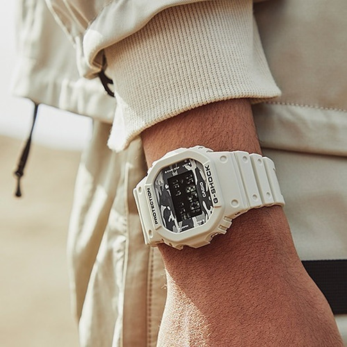Imagen 4 de 8 de Reloj Casio G-shock Youth Camuflaje Dw-5600ca-8cr