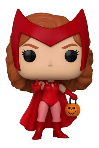 Funko Pop Wanda Halloween Calabaza Wandavision Protector 715