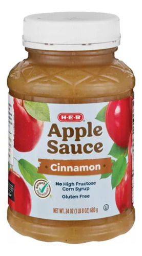 3pz Heb Salsa De Manzana Con Canela 652g