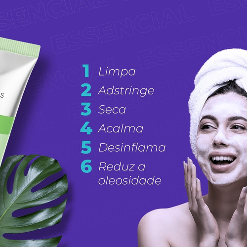 Imagem 4 de 4 de Sabonete Líquido Facial Rosto Antioleosidade Antiacne 100ml