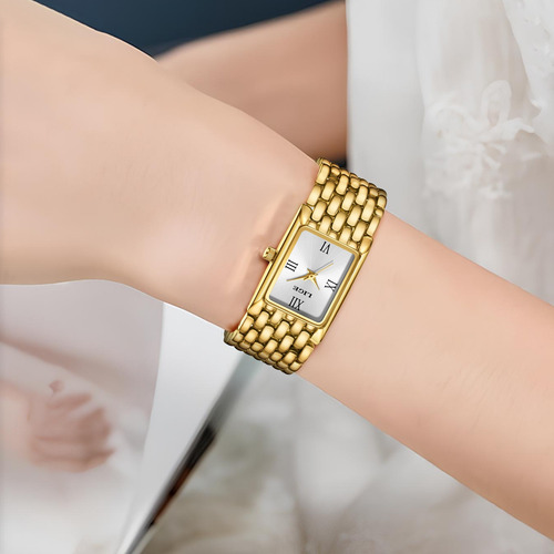 Reloj Pulsera Relojes Dama Relog De Cuarzo Relojs De Acero