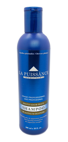La Puissance Shampoo Matizador Blue Rubios Platinados 300ml