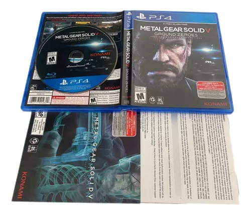 Ps4 Ps5 Metal Gear Solid Phantom Pain + Steelbook, Jogo de Videogame Sony  Usado 83270796