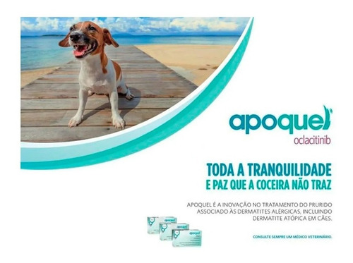 Imagem 2 de 6 de Apoquel Dermatológico Anti Coceira Cães 16 Mg