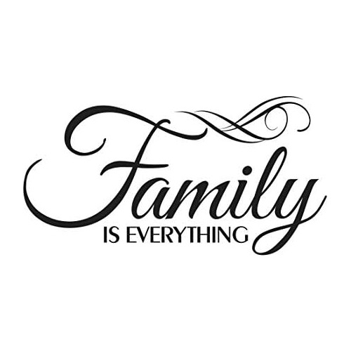 Family Is Everything - Calcomanías De Pared Citas, Ref...