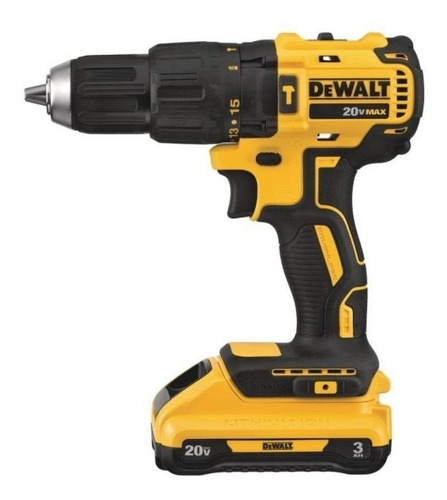 Taladro Percutor Inalámbrico 1/2 20v  Dewalt Dcd778d2 