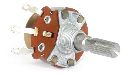 Potenciómetro 50k Ohm Switch Rck Amp Bulbos Radio Vintage