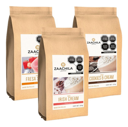 Base En Polvo Para Frappe - Zaachila Gourmet -pack3bolsas