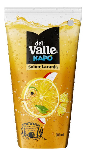 Suco de Laranja Kapo Del Valle 200ml