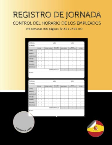 Registro De Jornada Control Del Horario De Los Empleados: Cu