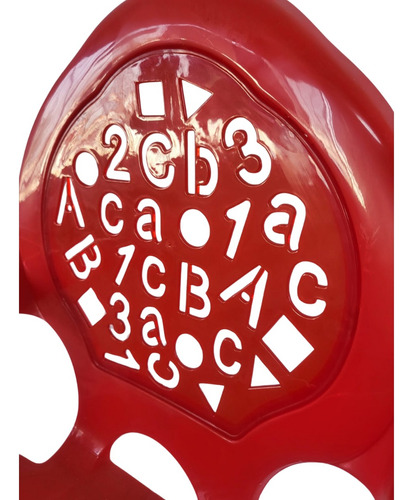 Silla Infantil Bambino Para 5 Colores A Elegir Rojo