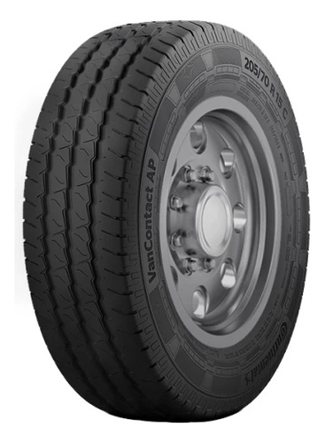 Paq 4 Llantas Continental Vanco Contact Ap 195/75r16c 107