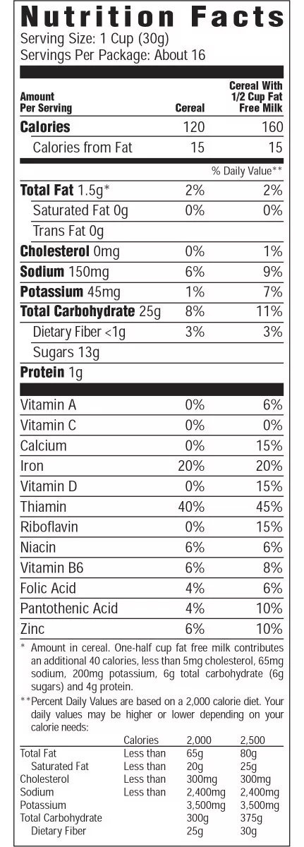 Tercera imagen para búsqueda de cereal fitness