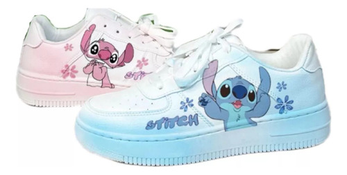 Zapatillas De Dibujos Animados Cute Stitch, Zapatillas Stitc