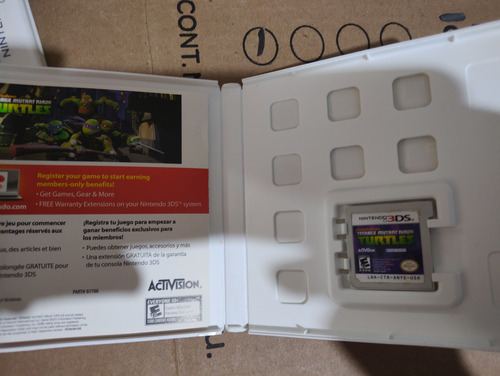 Tortugas Ninja Para Nintendo 3ds (Reacondicionado)