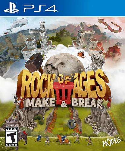 Juego Rock Of Ages 3 Make & Break Ps4