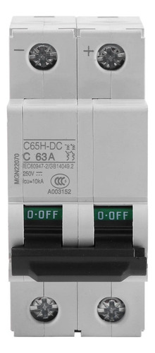 I Interruptor Solar Interruptor De Circuito 2 Polos Breake