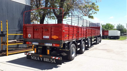 Semirremolque Sola Y Brusa. Barandas Volcables. Financiacion