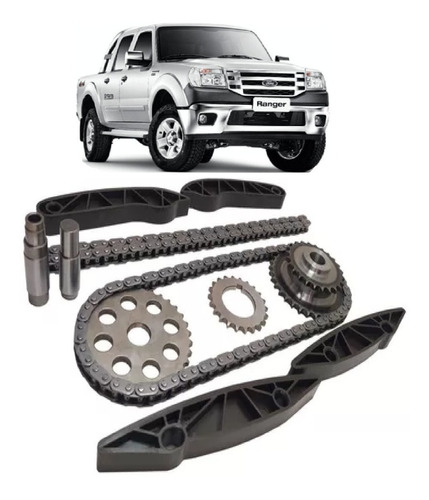 Kit Corrente De Comando Ford Ranger 3.0 Diesel Power Stroke