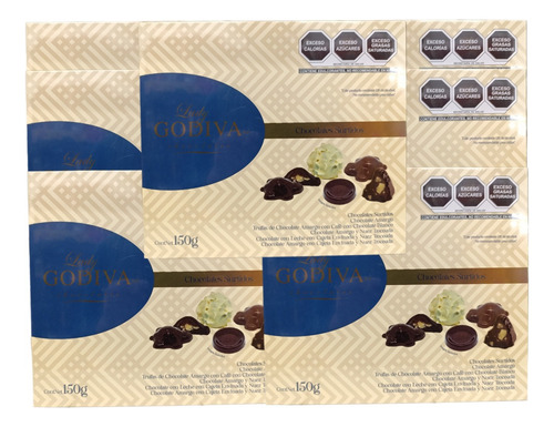 Chocolates 3 De 150g Envinado Amargo Café Blanco Cajeta Nuez
