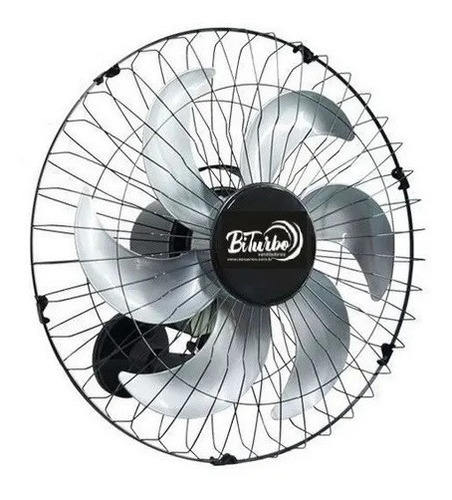 Ventilador Parede 50cm Biturbo 200 W + Forte Potente 220v