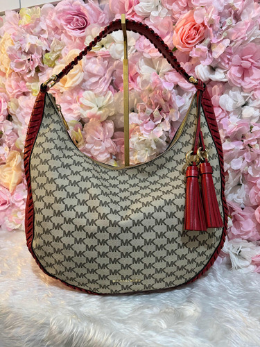 Bolsa Hobo Roja Michael Kors