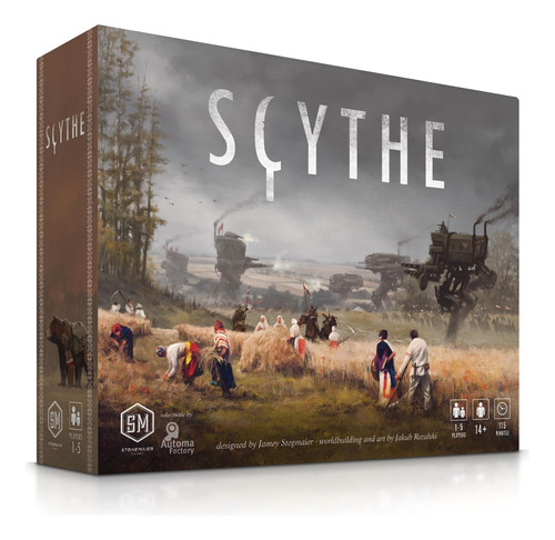 Juego De Mesa Scythe De Stonemaier Games: Construcción De Mo