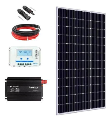 Kit De Energia Solar Para Motorhome Com Placa Solar 155w