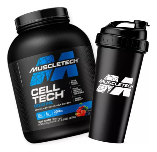 Cell Tech Muscletech - 6 Libras + Shaker 