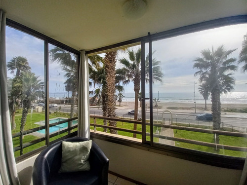 Depto 2 Dorm 60m2 Est Y Bodega En La Serena, Frente Al Mar