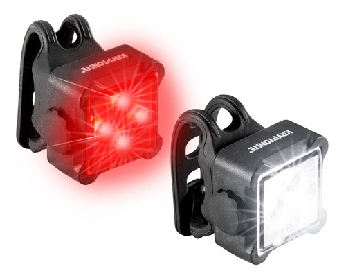 Kryptonite Luces De Bicicleta Delanteras Y Traseras, Comet F