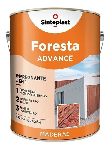 Foresta Advance Impregnante Satinado X 4 Lts - Kromacolor