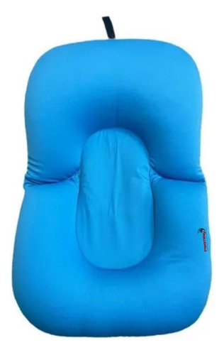 Almofada De Banho Para Bebê Importway Banho Relaxante Azul