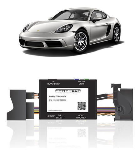 Interface Câmera De Ré Porsche 911 2017 A 2019 Faaftech
